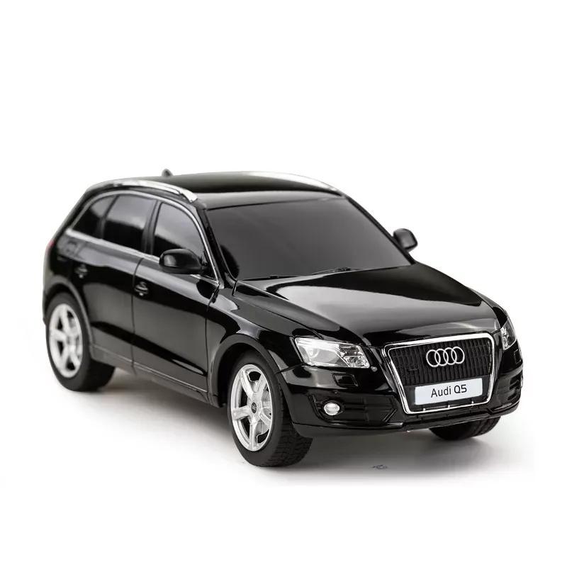 Jucarii, Copii si Bebe - Jucarii si jocuri - Vehicule si jucarii cu telecomanda - Masinute - Masina cu telecomanda audi q5 negru cu scara 1 la 24 - Infinity.ro