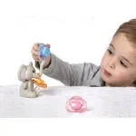 Jucarii, Copii si Bebe - Hrana si alaptare - Biberoane, suzete si accesorii hranire - Suzete si accesorii - Suport pentru depozitare suzeta, melii, elefant - Infinity.ro