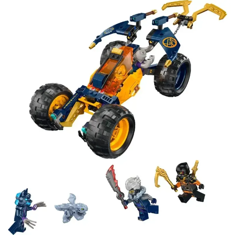 Jucarii, Copii si Bebe - Jucarii si jocuri - Seturi de constructie si cuburi - Seturi de constructie - Lego ninjago vehiculul de teren ninja al lui arin 71811 - Infinity.ro