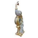 Casa si Gradina - Decoratiuni - Ceasuri - Ceas de masa, Paun, Auriu, 29 cm, 15717-48 - Infinity.ro