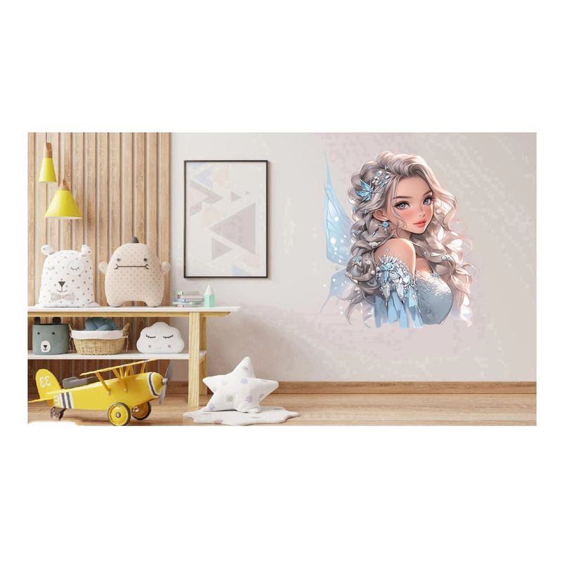 Casa si Gradina - Decoratiuni - Stickere decorative - Sticker decorativ, Printesa, 76 cm, 1373STK-7 - Infinity.ro