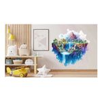 Casa si Gradina - Decoratiuni - Stickere decorative - Sticker decorativ, Minecraft, Albastru, 1376STK-12 - Infinity.ro