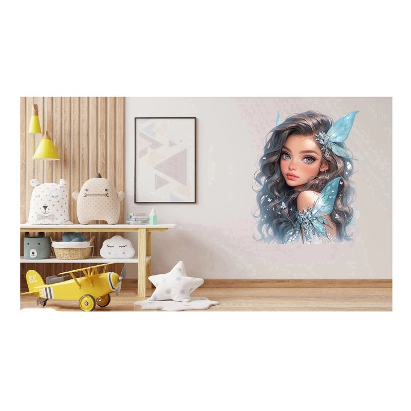 Casa si Gradina - Decoratiuni - Stickere decorative - Sticker decorativ, Printesa, 77 cm, 1373STK-10 - Infinity.ro