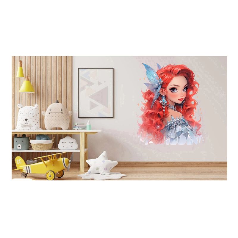 Casa si Gradina - Decoratiuni - Stickere decorative - Sticker decorativ, Printesa, 76 cm, 1373STK-1 - Infinity.ro