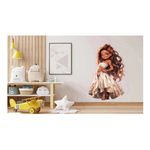 Casa si Gradina - Decoratiuni - Stickere decorative - Sticker decorativ, Printesa, Maro, 1372STK-16 - Infinity.ro