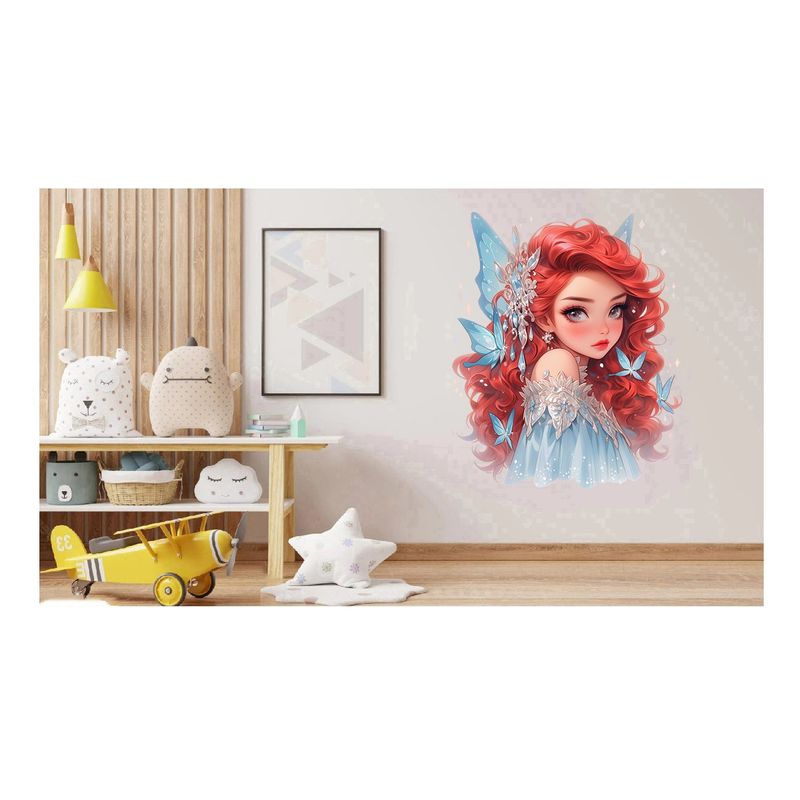 Casa si Gradina - Decoratiuni - Stickere decorative - Sticker decorativ, Printesa, 78 cm, 1373STK - Infinity.ro