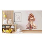 Casa si Gradina - Decoratiuni - Stickere decorative - Sticker decorativ, Printesa, Crem, 1372STK-5 - Infinity.ro