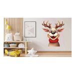 Casa si Gradina - Decoratiuni - Stickere decorative - Sticker decorativ, Ren, Maro, 1370STK-2 - Infinity.ro
