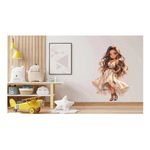 Casa si Gradina - Decoratiuni - Stickere decorative - Sticker decorativ, Printesa, Alb, 1372STK-7 - Infinity.ro