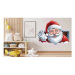 Casa si Gradina - Decoratiuni - Stickere decorative - Sticker decorativ, Mos Craciun, Rosu, 1371STK-12 - Infinity.ro