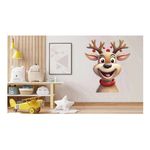Casa si Gradina - Decoratiuni - Stickere decorative - Sticker decorativ, Ren, Maro, 1370STK-5 - Infinity.ro