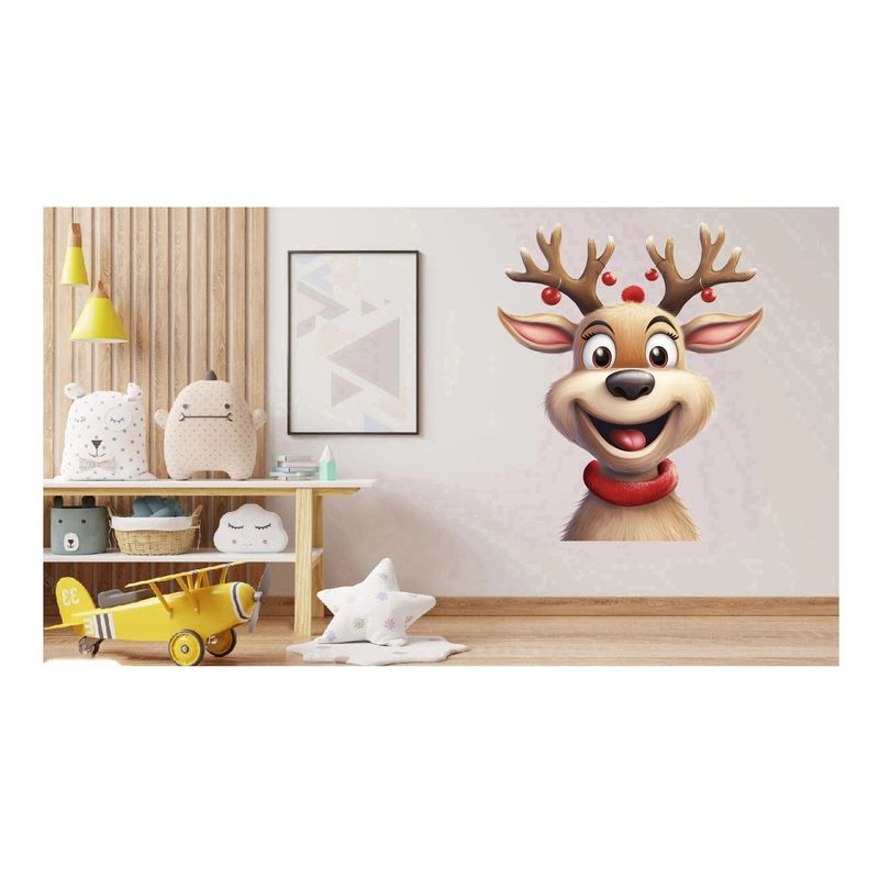 Casa si Gradina - Decoratiuni - Stickere decorative - Sticker decorativ, Ren, Maro, 1370STK-5 - Infinity.ro