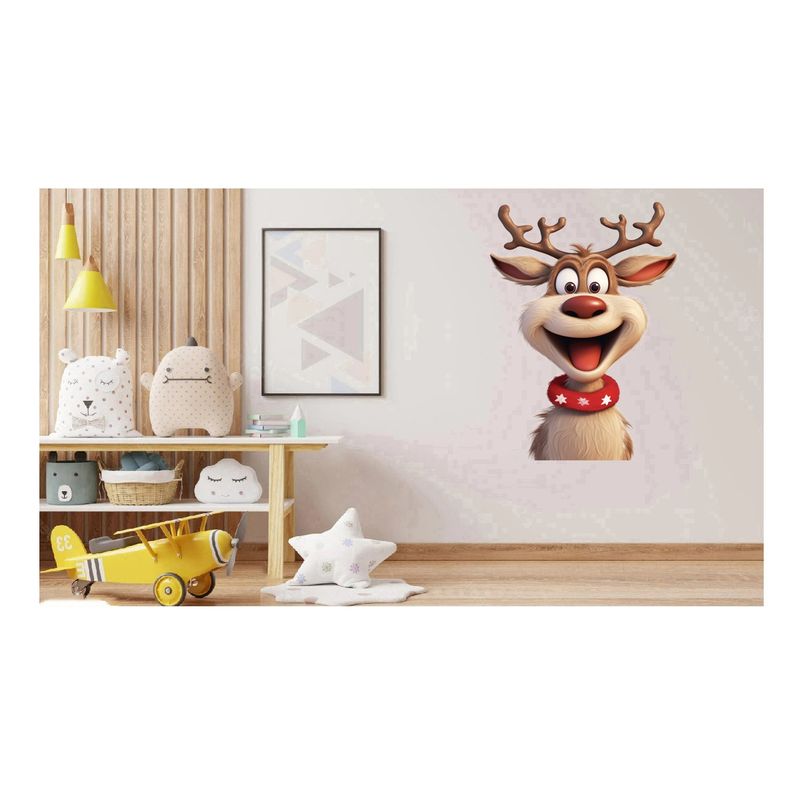 Casa si Gradina - Decoratiuni - Stickere decorative - Sticker decorativ, Ren, Maro, 1370STK-7 - Infinity.ro