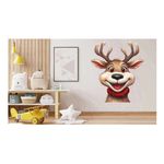 Casa si Gradina - Decoratiuni - Stickere decorative - Sticker decorativ, Ren, Maro, 1370STK-3 - Infinity.ro
