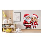 Casa si Gradina - Decoratiuni - Stickere decorative - Sticker decorativ, Mos Craciun, Rosu, 1368STK-3 - Infinity.ro