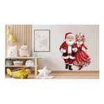 Casa si Gradina - Decoratiuni - Stickere decorative - Sticker decorativ, Mos Craciun, Rosu, 1368STK-4 - Infinity.ro