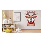 Casa si Gradina - Decoratiuni - Stickere decorative - Sticker decorativ, Ren, Maro, 1370STK - Infinity.ro