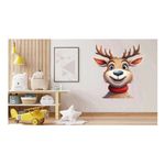 Casa si Gradina - Decoratiuni - Stickere decorative - Sticker decorativ, Ren, Maro, 1370STK-1 - Infinity.ro
