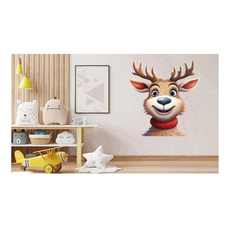 Casa si Gradina - Decoratiuni - Stickere decorative - Sticker decorativ, Ren, Maro, 1370STK-1 - Infinity.ro