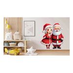 Casa si Gradina - Decoratiuni - Stickere decorative - Sticker decorativ, Mos Craciun, Rosu, 1368STK-5 - Infinity.ro