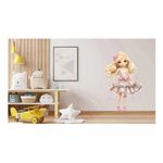 Casa si Gradina - Decoratiuni - Stickere decorative - Sticker decorativ, Printesa, Alb, 1369STK-7 - Infinity.ro
