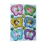 Casa si Gradina - Decoratiuni - Stickere decorative - Sticker decorativ, fluturi cu poze, 45 cm, WX-EB003 - Infinity.ro