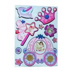 Casa si Gradina - Decoratiuni - Stickere decorative - Sticker decorativ, Trasura cu poze, 45 cm, WX-EB006 - Infinity.ro