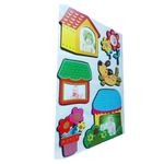 Casa si Gradina - Decoratiuni - Stickere decorative - Sticker decorativ, Casute cu poze, 45 cm, WX-EB002 - Infinity.ro