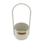 Casa si Gradina - Gradinarit si plante - Plante si ghivece - Ghivece si suporturi - Ghiveci metalic decorativ The Green Shop 30x13cm - Infinity.ro