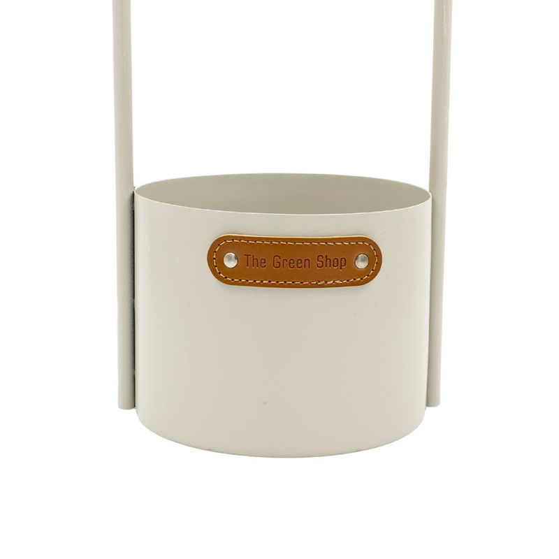 Casa si Gradina - Gradinarit si plante - Plante si ghivece - Ghivece si suporturi - Ghiveci metalic decorativ The Green Shop 30x13cm - Infinity.ro