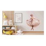Casa si Gradina - Decoratiuni - Stickere decorative - Sticker decorativ, Balerina, Roz, 72 cm, 1346STK-5 - Infinity.ro