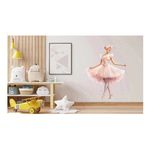Casa si Gradina - Decoratiuni - Stickere decorative - Sticker decorativ, Balerina, Roz, 88 cm, 1346STK-2 - Infinity.ro