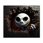 Casa si Gradina - Decoratiuni - Stickere decorative - Sticker decorativ, Halloween, Gri, 68 cm, 1340STK-3 - Infinity.ro