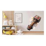 Casa si Gradina - Decoratiuni - Stickere decorative - Sticker decorativ, Ciocan, Maro, 63 cm, 1328STK - Infinity.ro