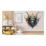 Casa si Gradina - Decoratiuni - Stickere decorative - Sticker decorativ, Horror, Turcoaz, 63 cm, 1328STK-9 - Infinity.ro