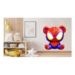 Casa si Gradina - Decoratiuni - Stickere decorative - Sticker decorativ, Ursulet, Rosu, 61 cm, 1330STK - Infinity.ro