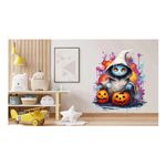 Casa si Gradina - Decoratiuni - Stickere decorative - Sticker decorativ, Halloween, Multicolor, 75 cm, 1327STK - Infinity.ro