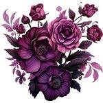 Casa si Gradina - Decoratiuni - Stickere decorative - Sticker decorativ, Flori, Roz, 62 cm, 1325STK-5 - Infinity.ro