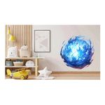 Casa si Gradina - Decoratiuni - Stickere decorative - Sticker decorativ,Pasarea Phoenix-Puterea, Albastru, 61 cm, 1323STK-8 - Infinity.ro