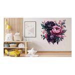 Casa si Gradina - Decoratiuni - Stickere decorative - Sticker decorativ, Flori, Multicolor, 61 cm, 1325STK-6 - Infinity.ro