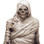 Casa si Gradina - Decoratiuni - Stickere decorative - Sticker decorativ, Horror, Alb, 72 cm, 1321STK-10 - Infinity.ro