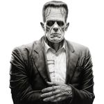 Casa si Gradina - Decoratiuni - Stickere decorative - Sticker decorativ, Horror, Negru, 72 cm, 1321STK-13 - Infinity.ro