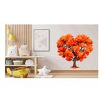 Casa si Gradina - Decoratiuni - Stickere decorative - Sticker decorativ, Copac, Portocaliu, 63 cm, 1320STK-1 - Infinity.ro