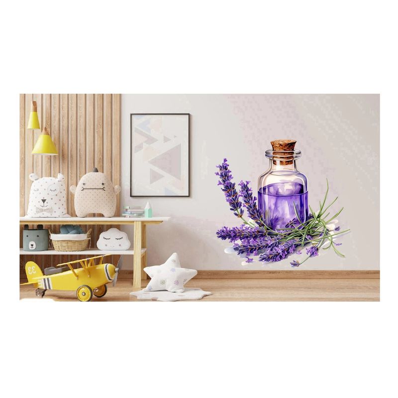 Casa si Gradina - Decoratiuni - Stickere decorative - Sticker decorativ, Esenta Lavanda, Mov, 60 cm, 1339STK-2 - Infinity.ro