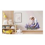 Casa si Gradina - Decoratiuni - Stickere decorative - Sticker decorativ, Lavanda, Mov, 63 cm, 1339STK - Infinity.ro