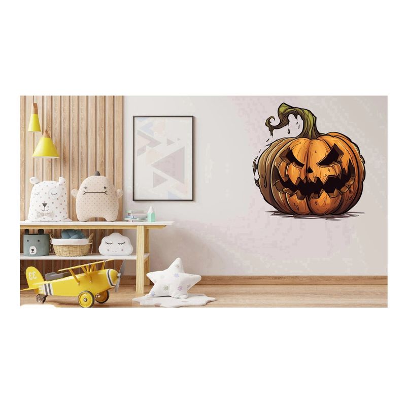 Casa si Gradina - Decoratiuni - Stickere decorative - Sticker decorativ, Halloween, Portocaliu, 68 cm, 1337STK-11 - Infinity.ro