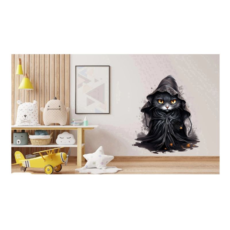 Casa si Gradina - Decoratiuni - Stickere decorative - Sticker decorativ, Halloween, Negru, 68 cm, 1337STK-14 - Infinity.ro