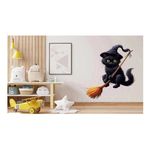 Casa si Gradina - Decoratiuni - Stickere decorative - Sticker decorativ, Halloween, Negru, 70 cm, 1337STK-18 - Infinity.ro