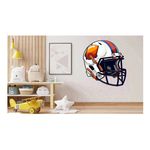 Casa si Gradina - Decoratiuni - Stickere decorative - Sticker decorativ, Casca Hochei, Alb, 65 cm, 1335STK-8 - Infinity.ro