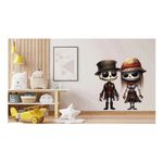 Casa si Gradina - Decoratiuni - Stickere decorative - Sticker decorativ, Halloween, Negru, 66 cm, 1337STK-5 - Infinity.ro